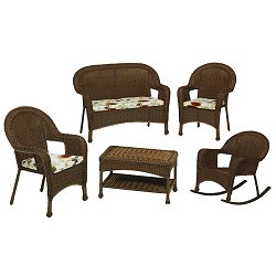 Cane Furniture - Baron All Weather Suite (mink)
