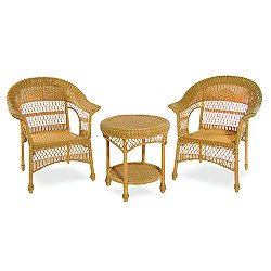 Cane Furniture - Topaz All Weather Set (honey)