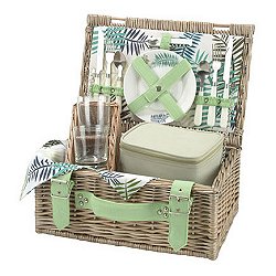 Carnival Picnic Collection - Cool Fern Picnic Basket (2 settings)