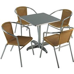 Sets - 70cm Square Table Set with Argon Chairs