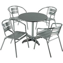 Sets - 80cm Table and Chair Set with Xenon Chairs