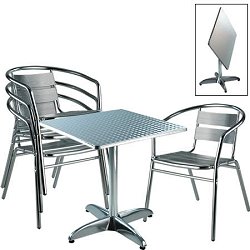 Sets - 70cm Square Table Set with Xenon Chairs