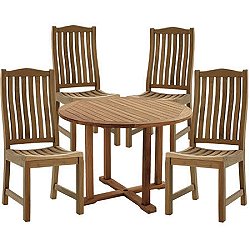 Sets - Chelsea Round Table Set with Dining Chairs