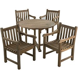 Sets - Chelsea Round Table Set with Armchairs