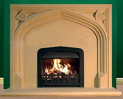 Stone Fireplaces - Tudor Chimney Piece