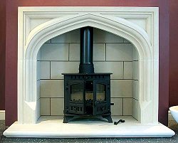 Stone Fireplaces - Tudor Chimney Piece