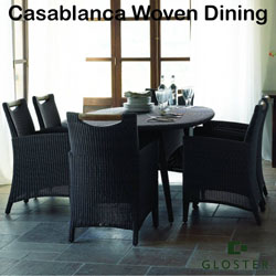 Gloster Furniture Sets - Casablanca Dining Woven Armchair Set
