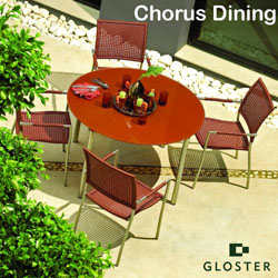 Gloster Furniture Sets - Chorus Stacking Armchair Set