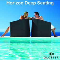 Gloster Furniture Sets - Horizon Deep Seating Woven Armchair Set