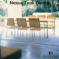 Gloster Furniture Sets - Nexus 6 Seater Rectangular Dining Set