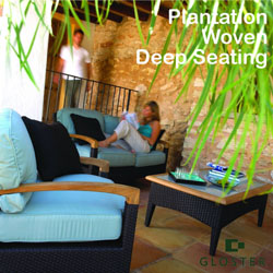 Gloster Furniture Sets - Plantation 3 Seater Deep Seating Set