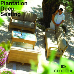 Gloster Furniture Sets - Plantation 7 Seater Deep Seating Set
