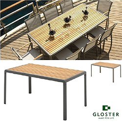 Gloster Torino - 93cm x 150cm Table