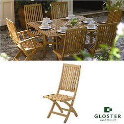 Gloster Weston - High Back Folding Chair