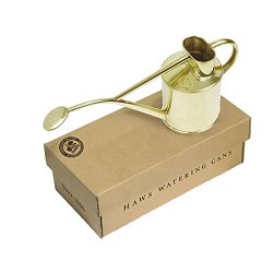 1 Litre Brass Can - Oval all brass sprayhead, gift boxed