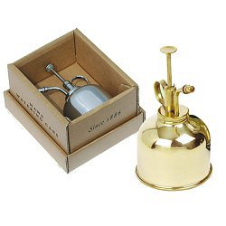 300ml Mist Sprayers - Brass or Nickel Plated Mist Sprayers - gift boxed