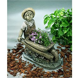 Henri Planters - Wheelbarrow Boy