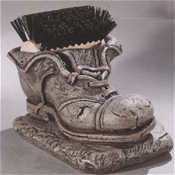 Henri Statuary - Old Shoe Boot Brush Sculpture