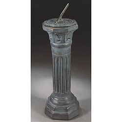 Henri Statuary - Compass Octagon Sundial Ensemble