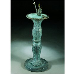 Henri Statuary - Cattails Sundial Ensemble