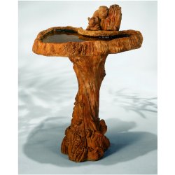 Henri Birdbaths - Squirrel Birdbath