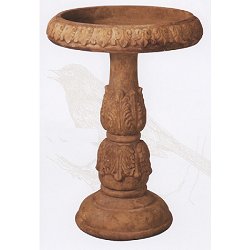 Henri Birdbaths - Acanthus Birdbath