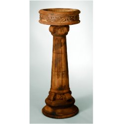 Henri Birdbaths - Tall Ionic Column Birdbath