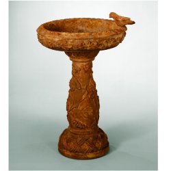 Henri Birdbaths - Small Grapeleaf Birdbath