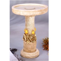 Henri Birdbaths - Tulip Birdbath
