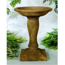 Henri Birdbaths - Europa Plinth Birdbath