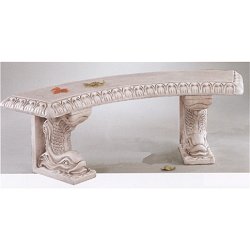 Henri Statuary - Curved Bench