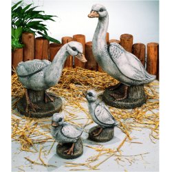 Henri Statuary - Goose Family