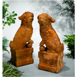 Henri Oriental - Large Foo Dogs