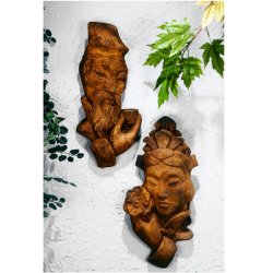 Henri Oriental - Wall Plaque Pair