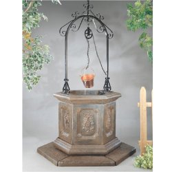 Henri Self Contained Centrepiece Fountains - Wishing Well Fountain