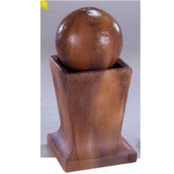Henri Self Contained Centrepiece Fountains - Sphere on Low Pedestal Fountain