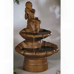 Henri Statue Fountain - Sitting Child Fountain