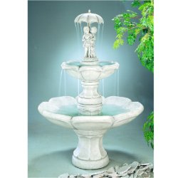 Henri Statue Fountain - April Showers Fountain