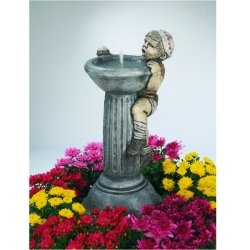 Henri Statue Fountain - Willies Dilemma Fountain