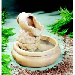 Henri Self Contained Centrepiece Fountains - Broken Pouring Jug Fountain