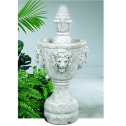 Henri Lion Fountain - Small Single Tier Leonesco Fountain