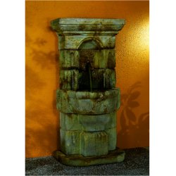Henri Self Contained Wall Fountains - Linari Green Man Fountain