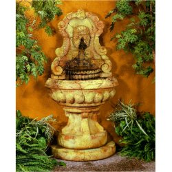 Henri Self Contained Wall Fountains - Europa Murabella Green Man Fountain