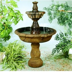 Henri Self Contained Tiered Fountains - Small Tazza Tier Fountain