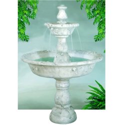 Henri Self Contained Tiered Fountains - Large Tazza Tier Fountain