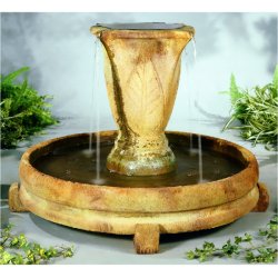 Henri Self Contained Centrepiece Fountains - Overflowing Vase Fountain