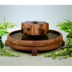 Henri Self Contained Centrepiece Fountains - Overflowing Mill Stone Fountain