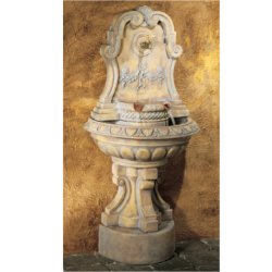 Henri Self Contained Wall Fountains - Murabella Flatwall Fountain