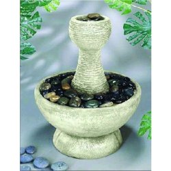 Henri Self Contained Contemporary Fountain - Water Ripple Fountain