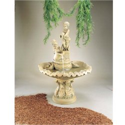 Henri Statue Fountain - Pouring Cherubs Fountain